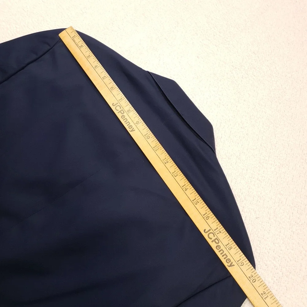 Bonobos Blazer Mens 46R Navy Blue Cotton Standard Fit Partially Lined Sport Coat